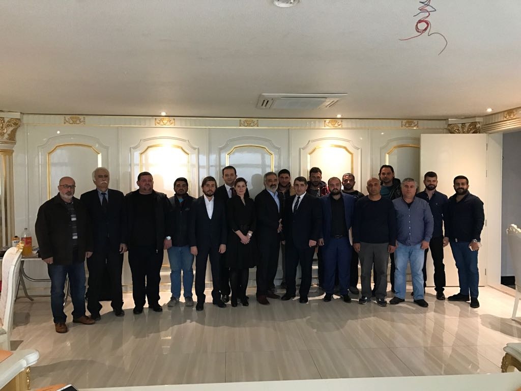 Mersin vinç işletmecileri ile buluştuk